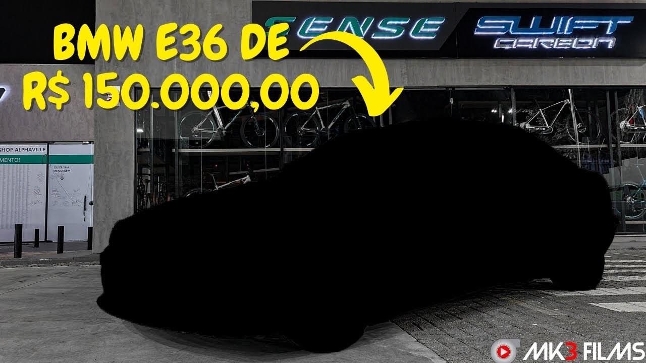 150 MIL REAIS NUMA BMW TURBO DOS ANOS 90?! Se liga no que &eacute; NOVO esse carro!