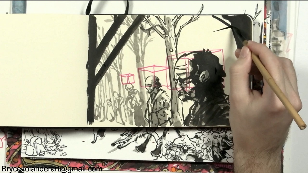 Tips for Drawing Environments from Imagination