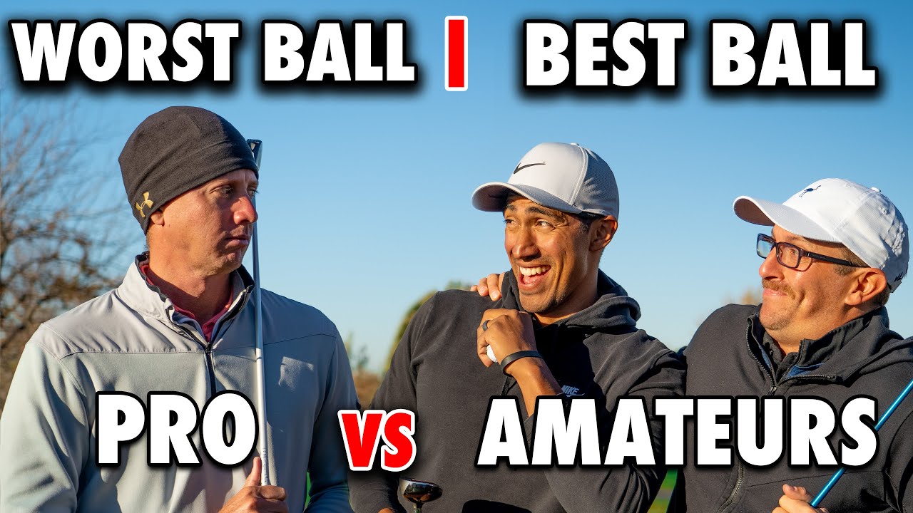 Pro's WORST Ball vs Amateur's BEST Ball Scramble! w/  @Zac Radford  &  @Kderr_golf  | EXP Golf