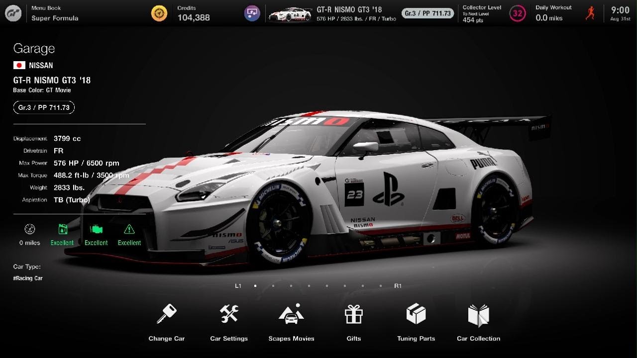 The New Nissan GT-R Nismo GT3 '18 Featured In The Gran Turismo Movie