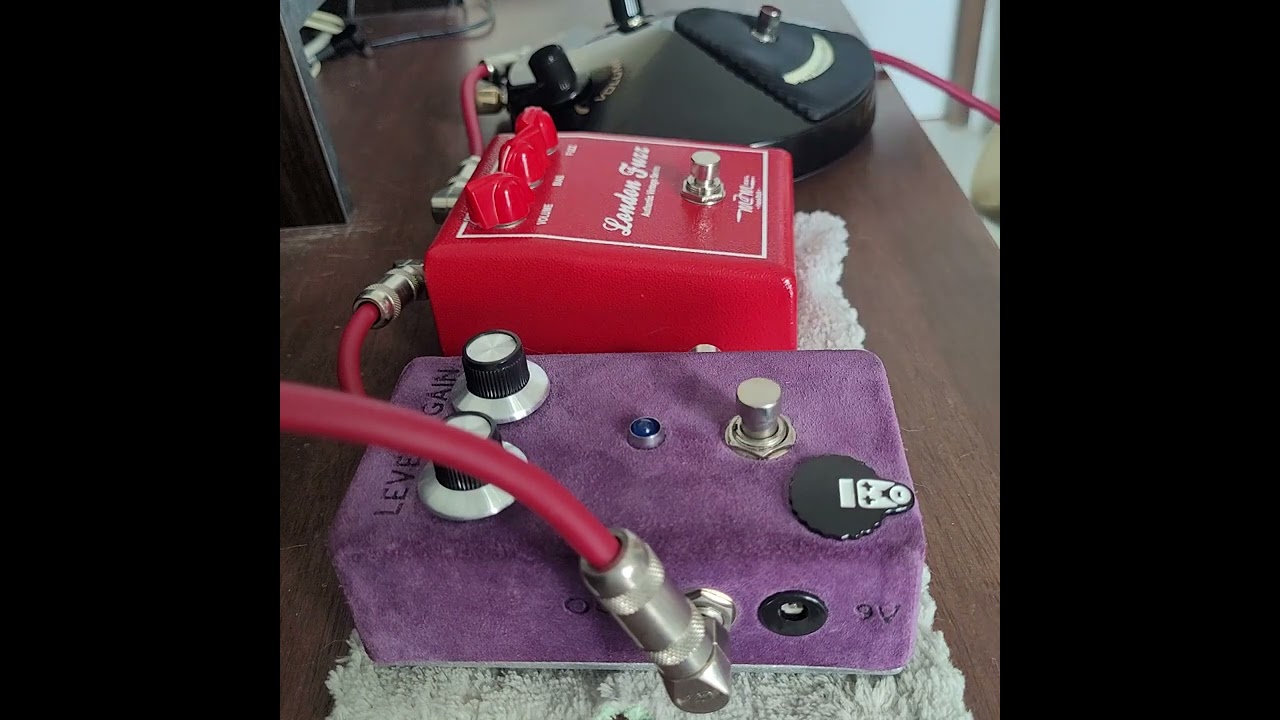 Test Jam Pedal Fuzz Phrase , MJM London Fuzz NKT275 and Dunlop Joe Bonamassa