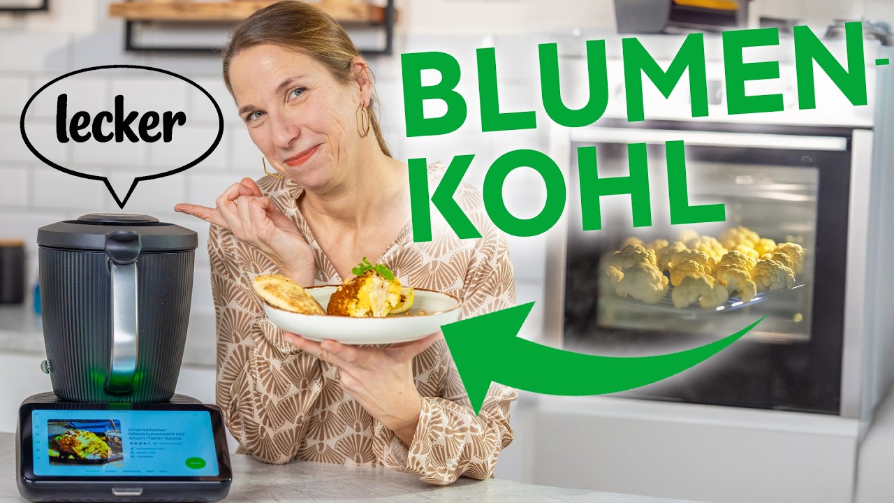 Super leckerer Blumenkohl aus dem Ofen, orientalisch gewürzt | Thermomix® Kochrezept