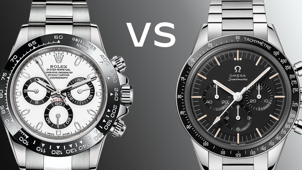 Rolex Daytona против Omega Speedmaster «Ed White» — Rolex против Omega: битва хронографов