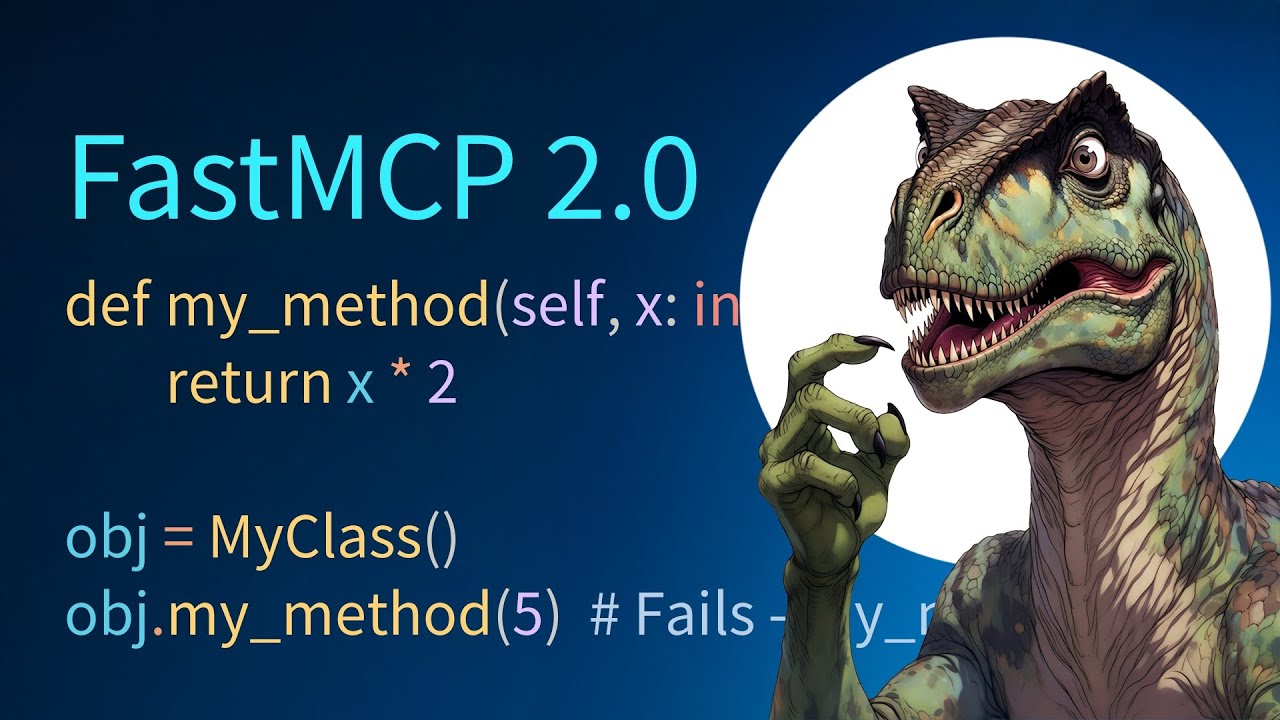 Proper FastMCP Method and Class Tool Registration - Part 1/8