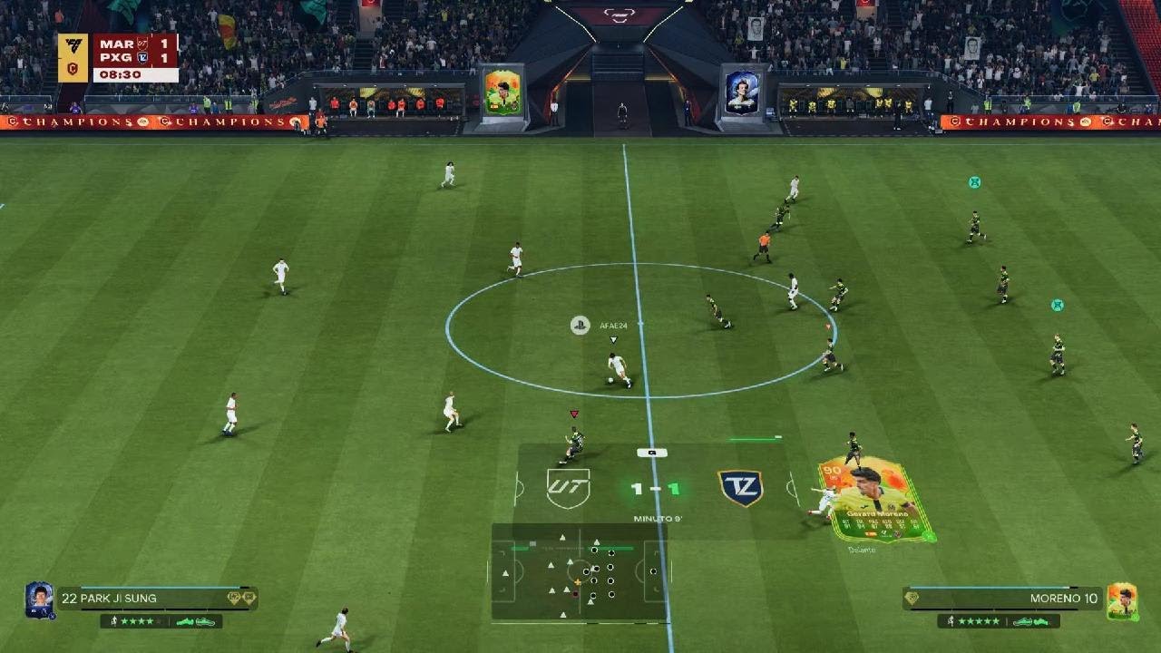 Primer y último partio de fut champions