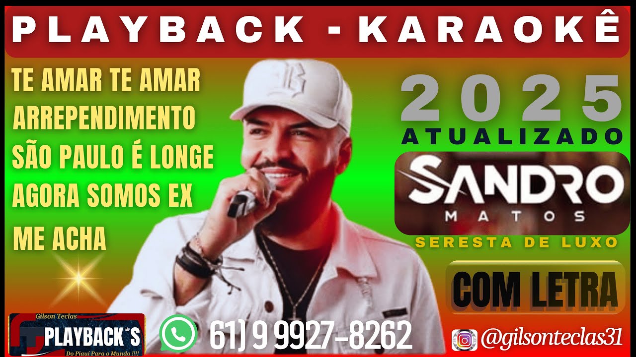 Playback sequência Sandro Matos  2025.