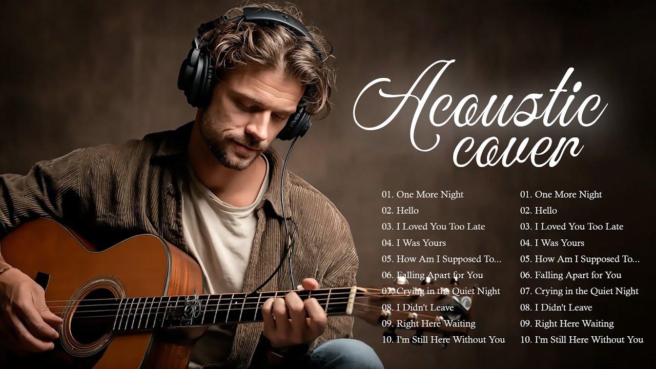 Relaxing Romantic Music - Acoustic Cover - 70s 80s 90s Acoustic Covers