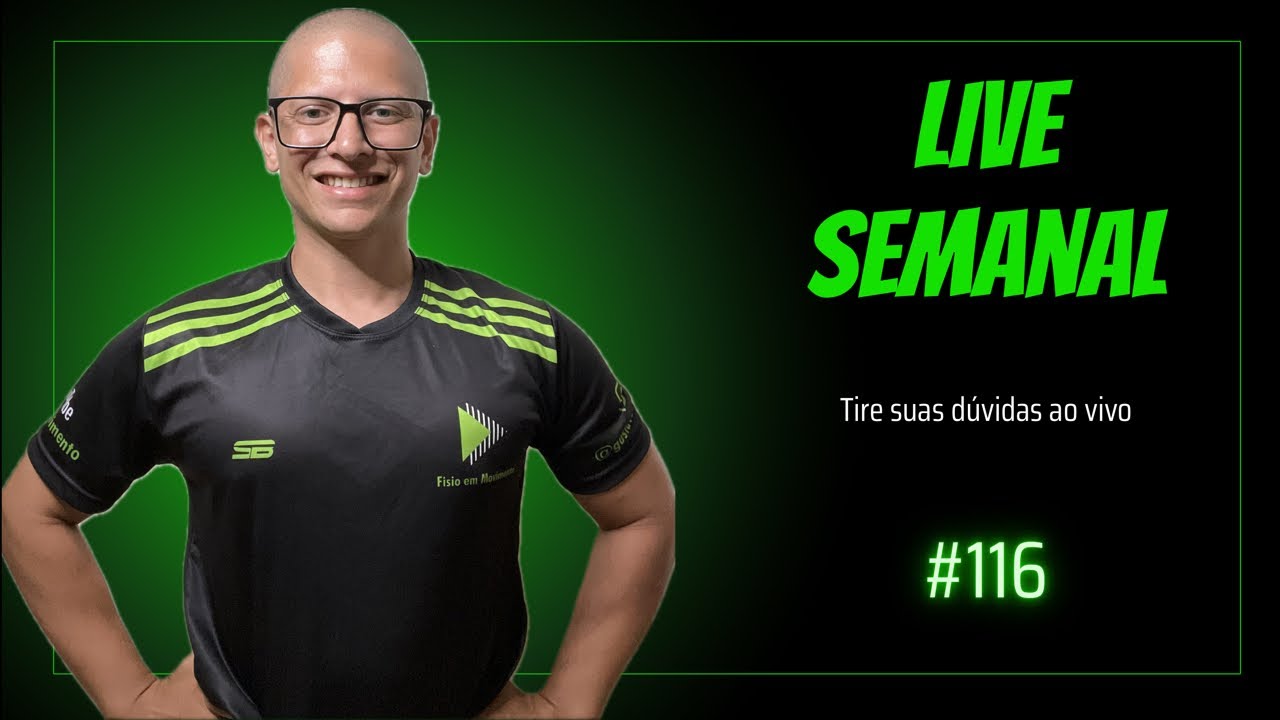 Tire suas dúvidas sobre fisioterapia | LIVE #116
