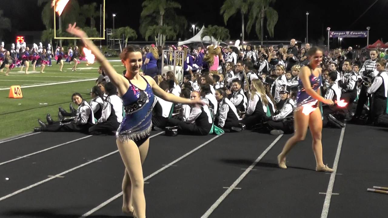 Barron Collier Majorettes Twirl Fire!