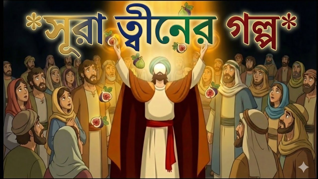 সূরা তীন এর গল্প | আল্লাহ কেন ডুমুর ও জলপাইয়ের কসম খেলেন? | Surah At-Tin | ইসলামি বাংলা গল্প 