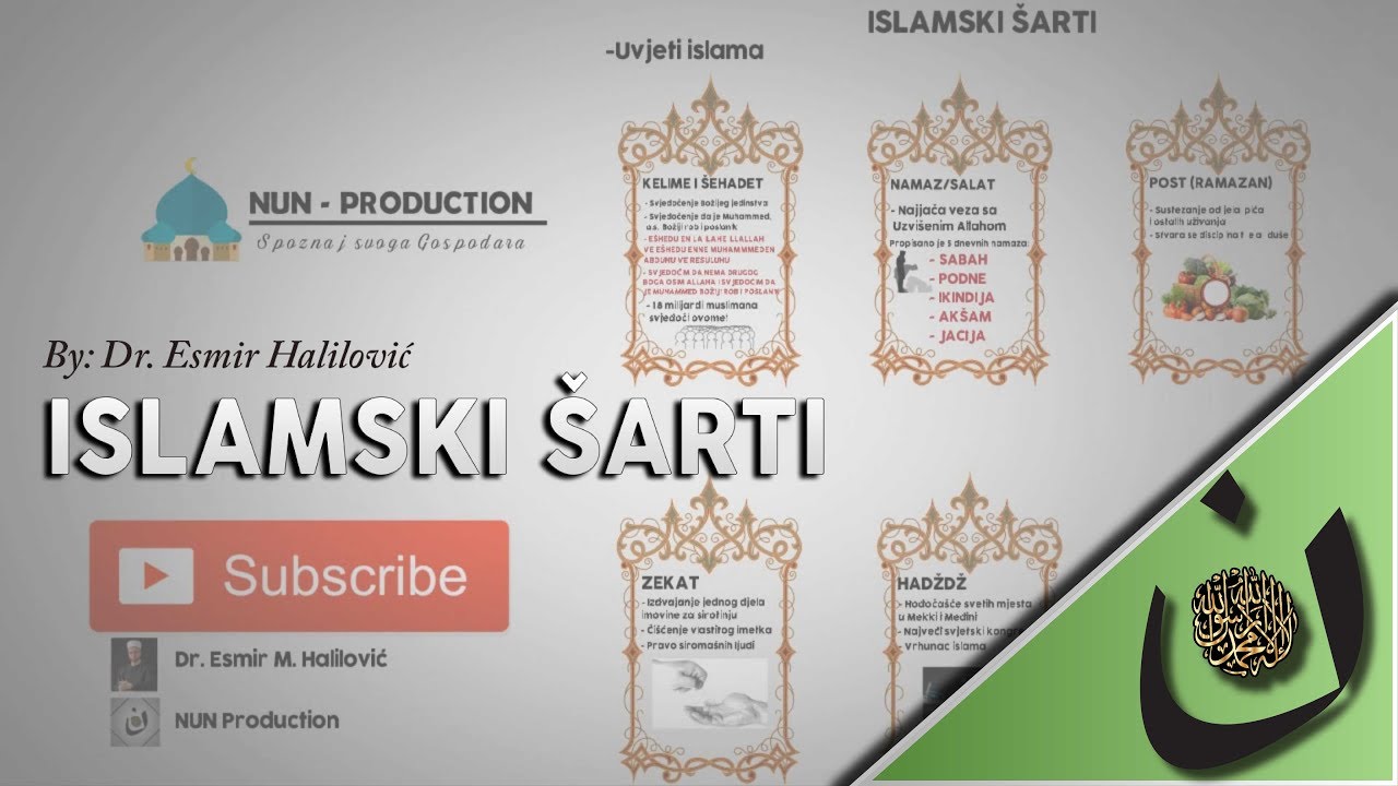 Šta je islam? Islamski šarti - uvjeti islama