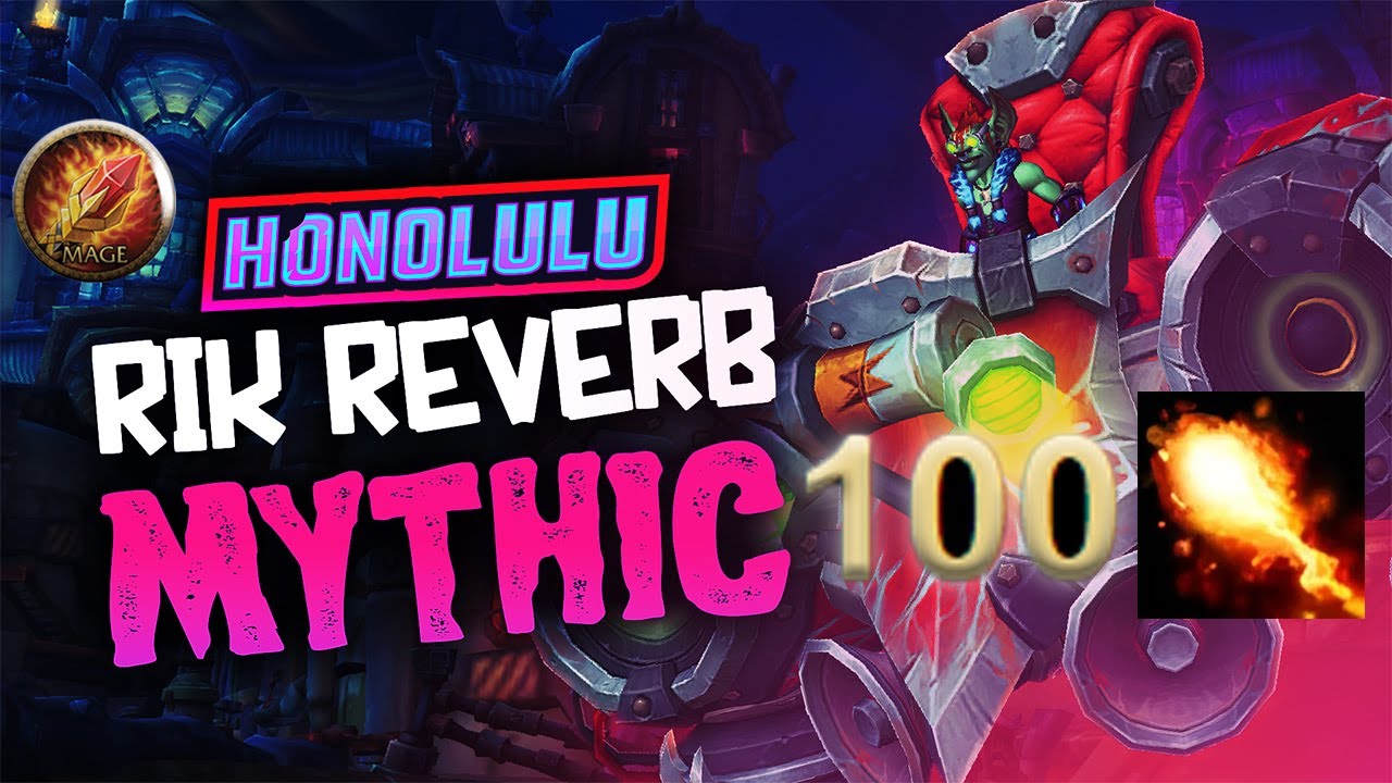 Rik Reverb Mythic | Rank 1 Boss Damage Fire Mage POV | Undermine