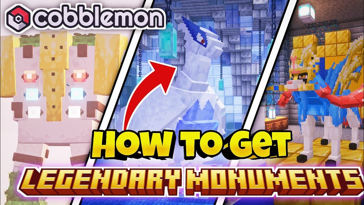 How to Get Every Legendary Pokémon in Legendary  Monument Mod | Cobblemon Legendary Guide