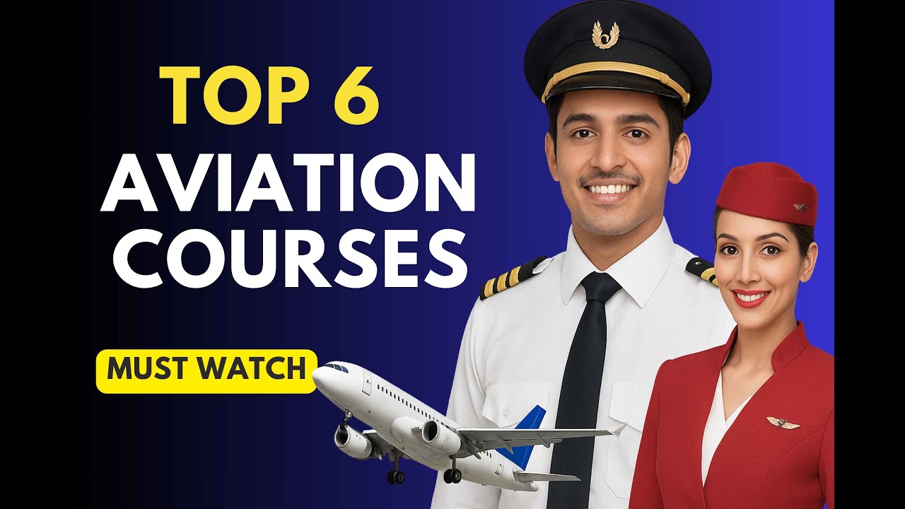Don’t Choose Aviation Before Watching This | Top 6 Aviation Courses l Aviation Career Guide 2026