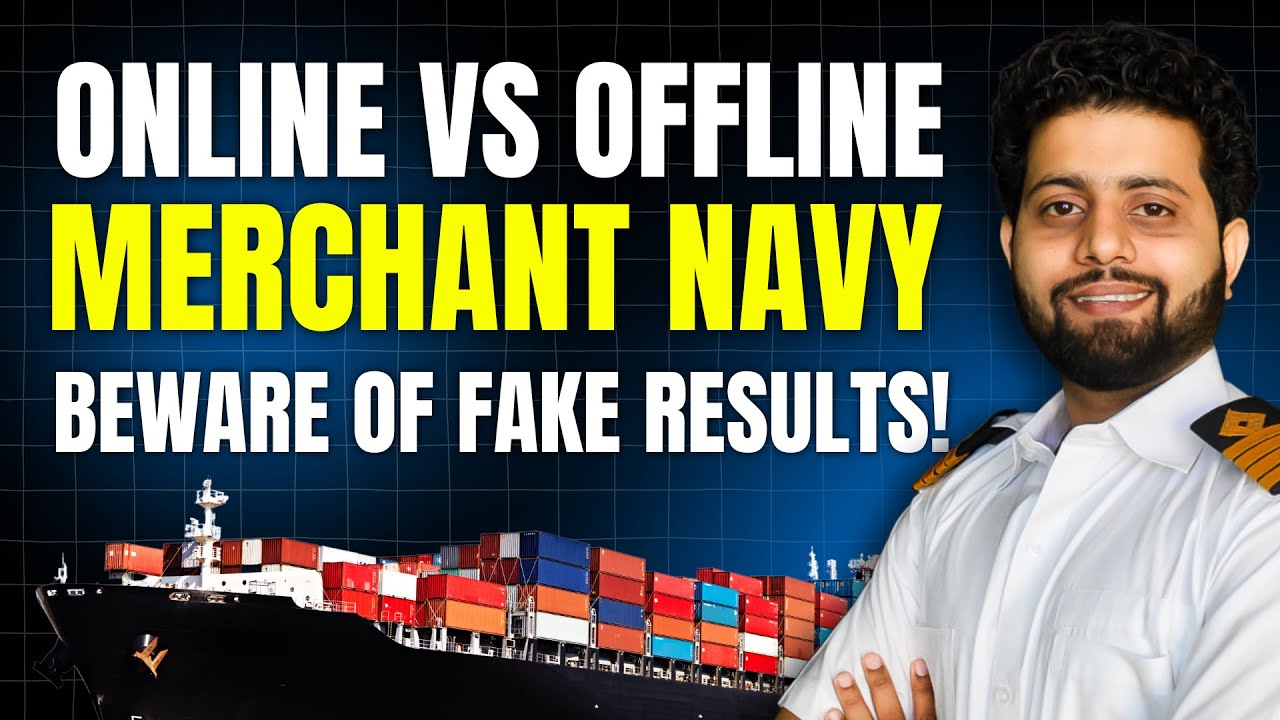 Merchant Navy Coaching, Online vs Offline: Which is Better for Merchant Navy?