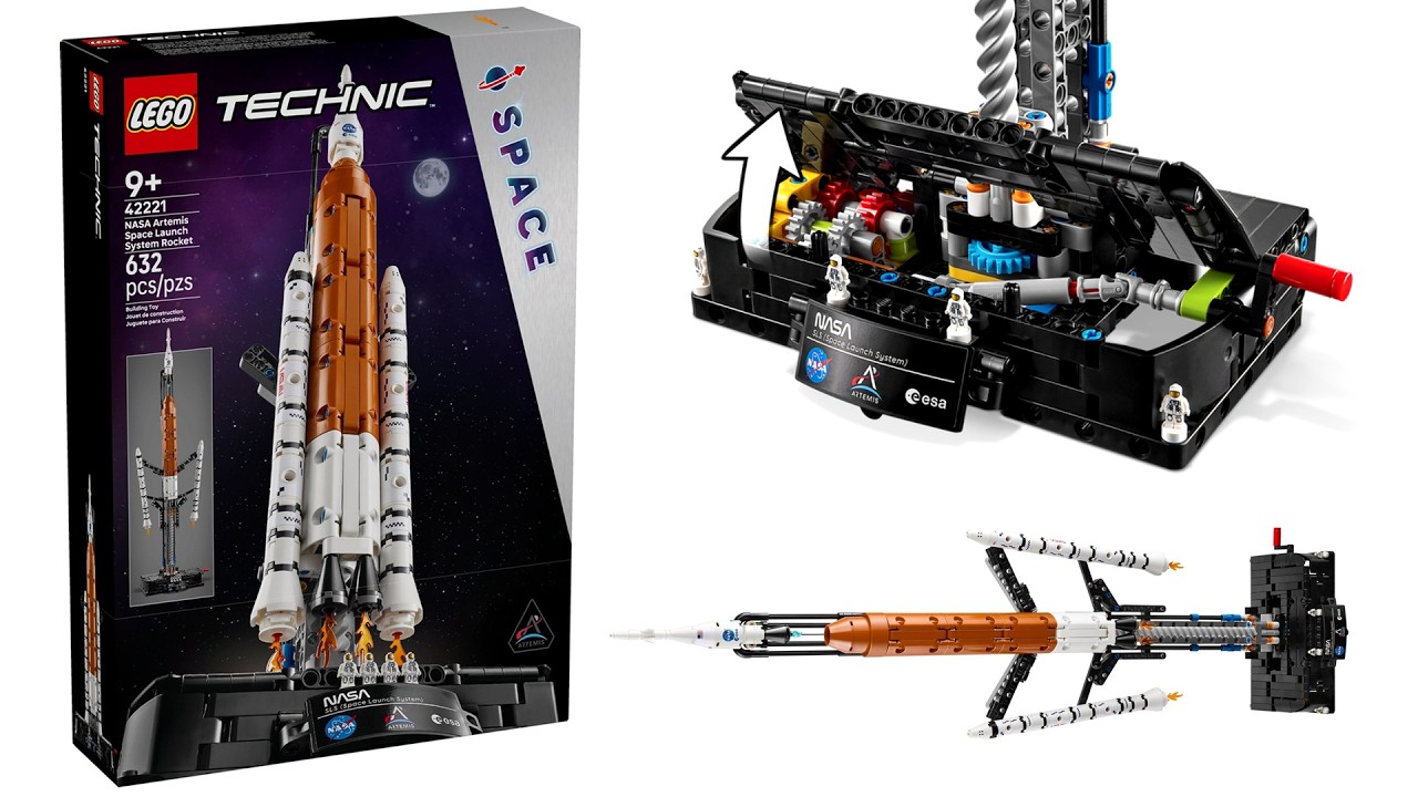 Космический ЛЕГО Техник 42221 NASA Artemis SLS Rocket: подробный обзор новинки 2026