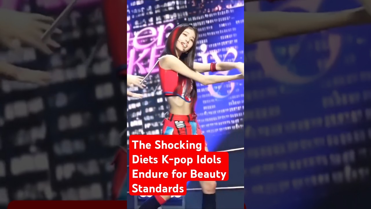 Shocking Diets K-pop Idols Endure for Beauty Standards #diets #iu #momo #soyou #xiumin #mentalhealth