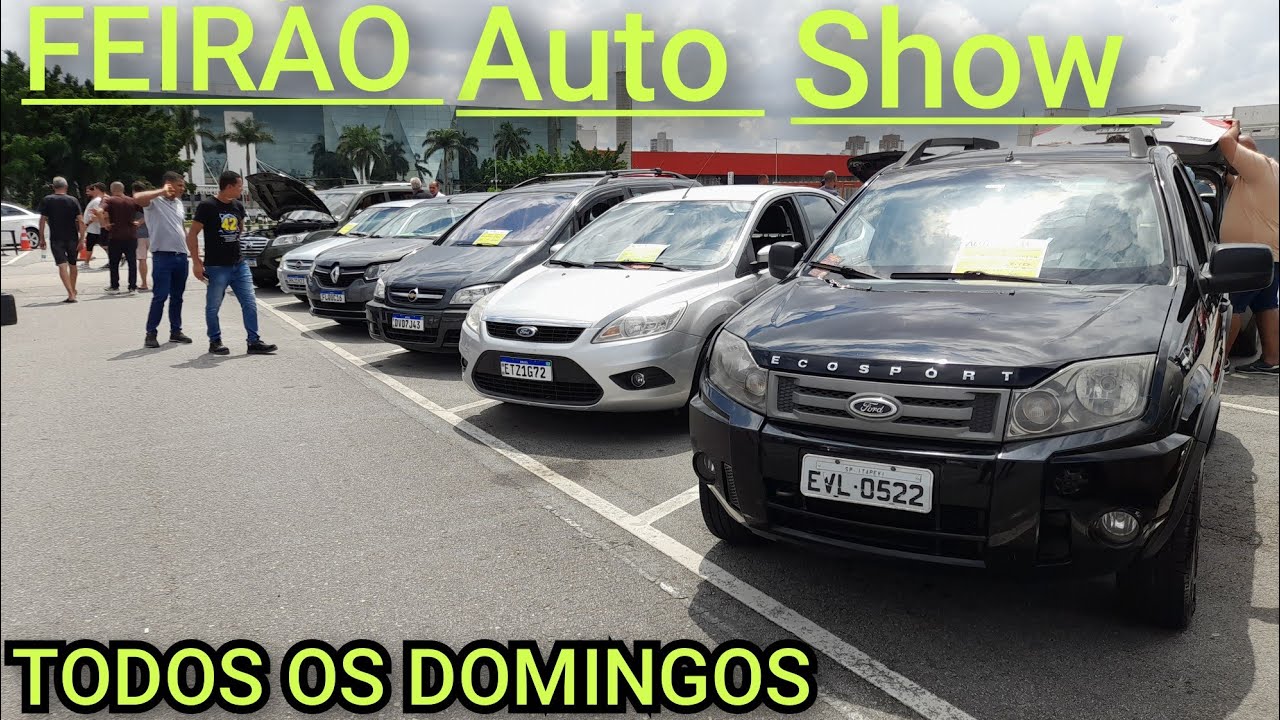 FEIRÃO DE CARROS EM SÃO PAULO CAPITAL/ FEIRÃO AUTO SHOW. 