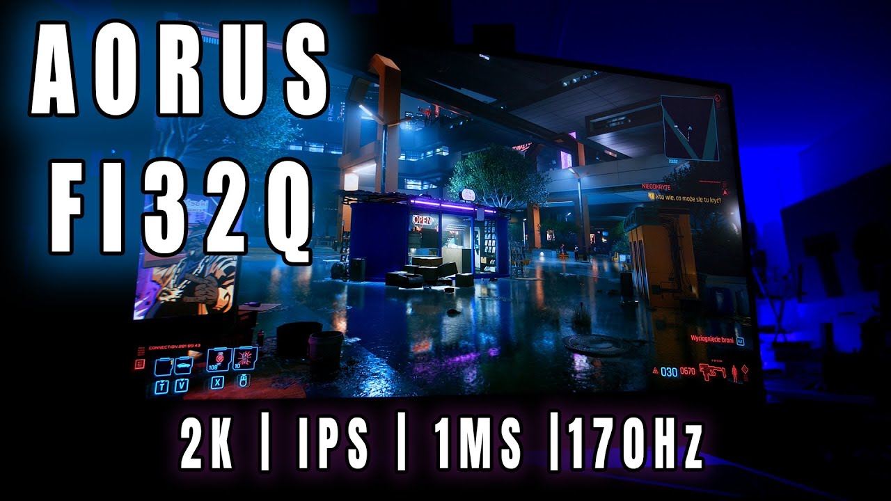 AORUS FI32Q - super gamingowy monitor na IPS - test