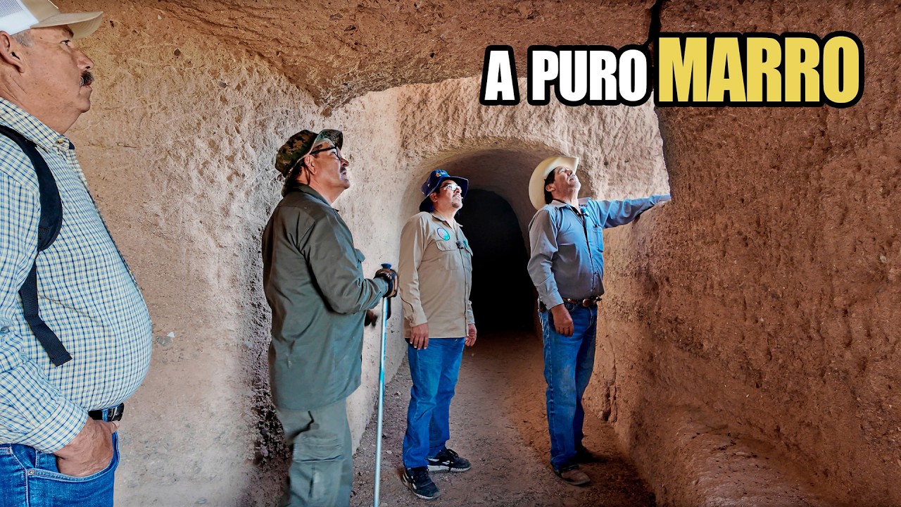 A puro MARRO y CINCEL 😱 | T&uacute;neles en Or&aacute;n Zacatecas