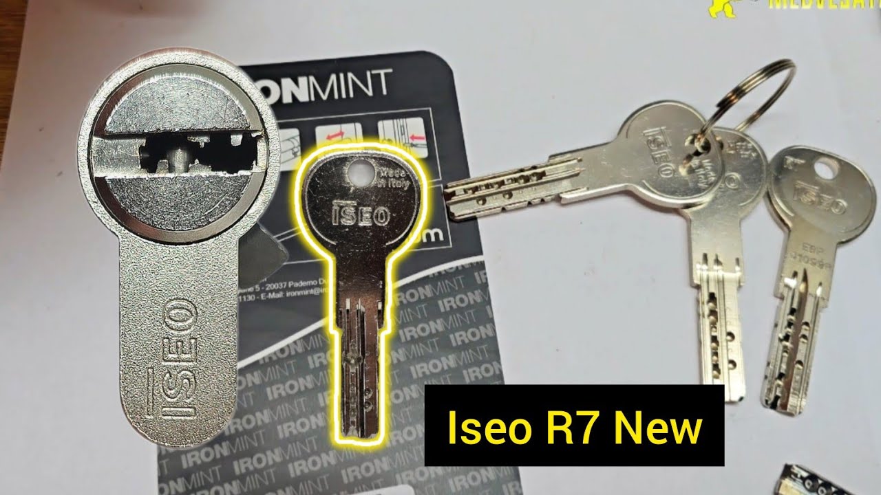 Новый профиль Iseo R7 самоимпресия для итальянских цилиндров!
