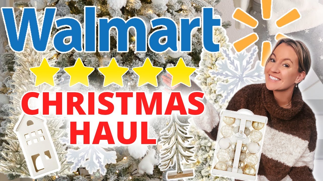 Walmart 2023 Christmas Decor Haul | Best Walmart Christmas Decor