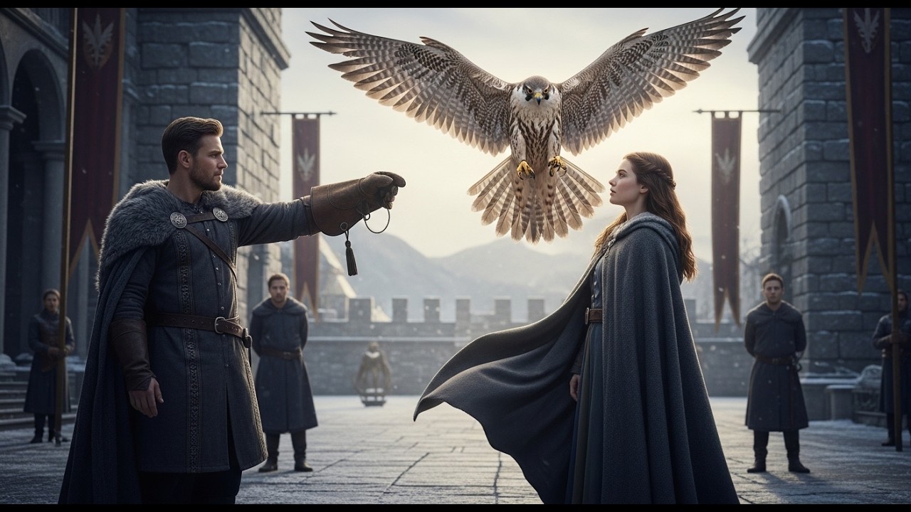 The Royal Falcon Refused to Return to the Alpha King — It Chose Her Shoulder Instead