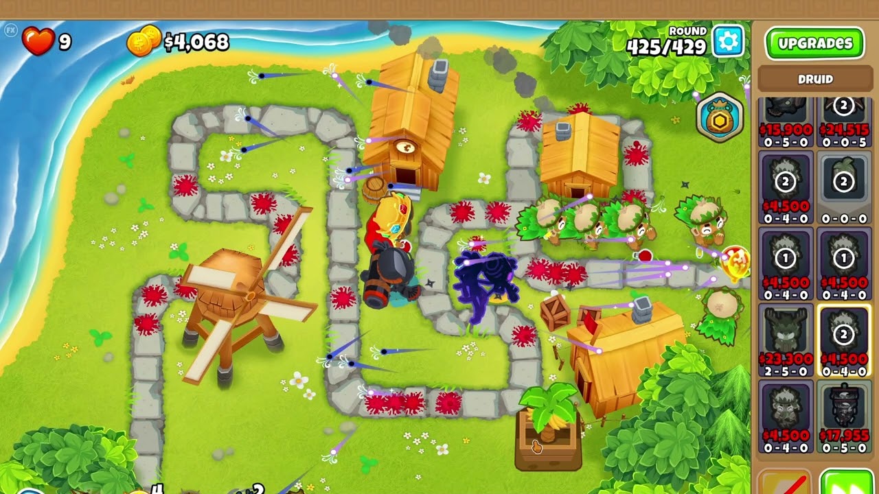 BTD6 Rogue Legends - Stage 85 - Rounds 423-429