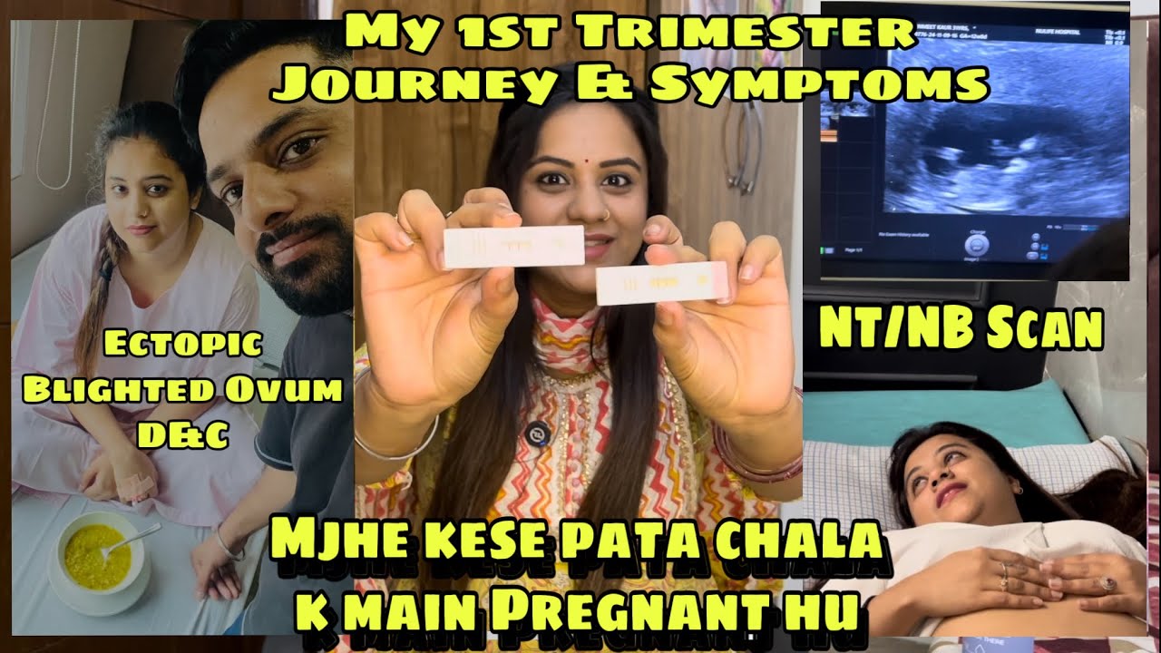 Pregnancy 1st Trimester Experience | Symptoms |NT/NB Scan| Week 1 to Week 12 of pregnancy#pregnancy