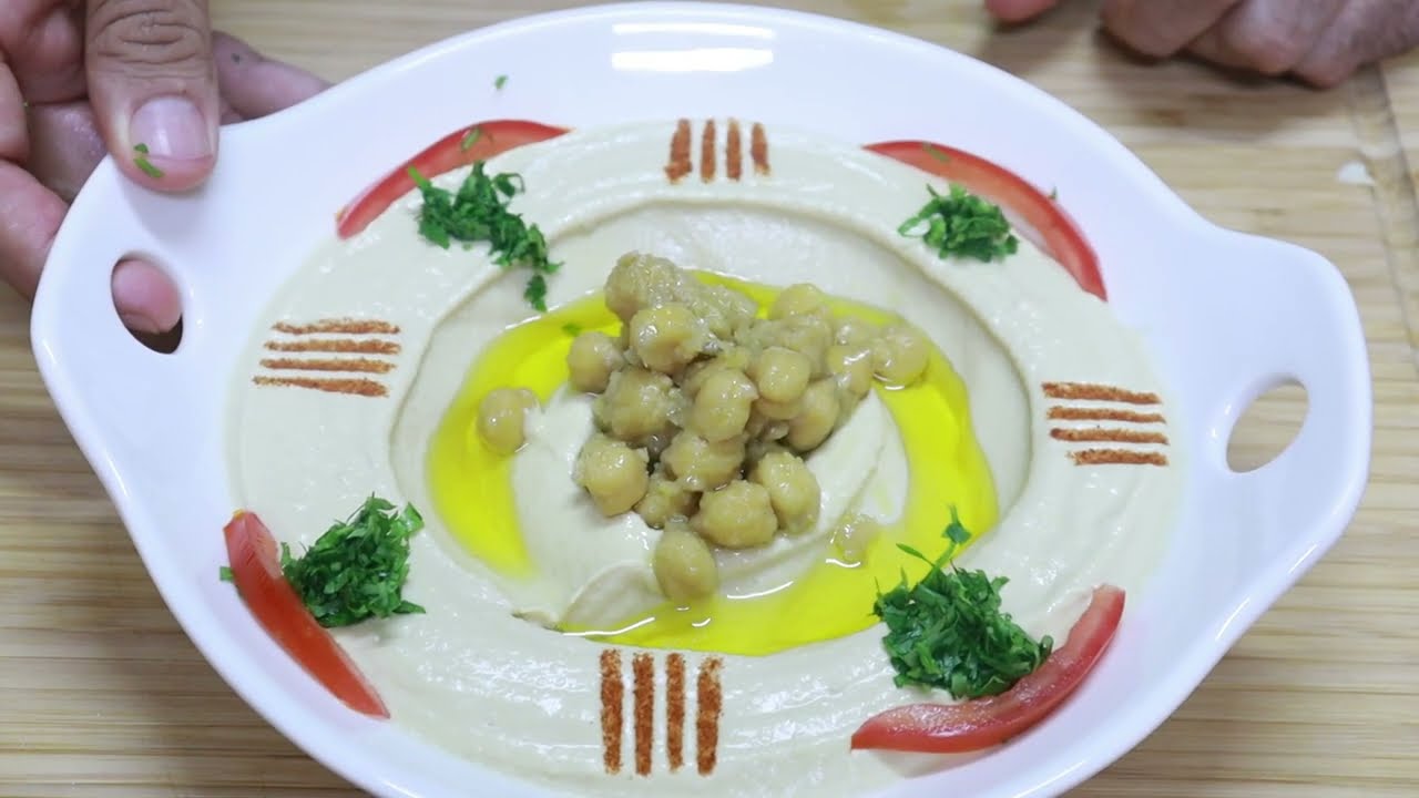 الحمص الاردني على اصوله #حمص #بالطحينه #الاردن