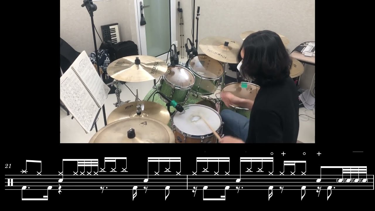 Polyphia - Chimera (feat. Lil West) ( Drum Cover by SungHwi_ Kim ) Drum Transcription ver