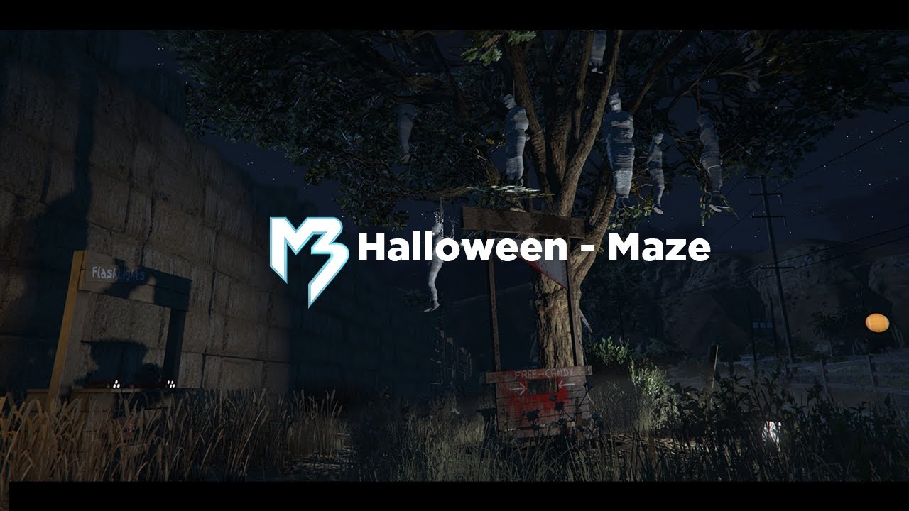 GTA V FiveM Map | Halloween Maze