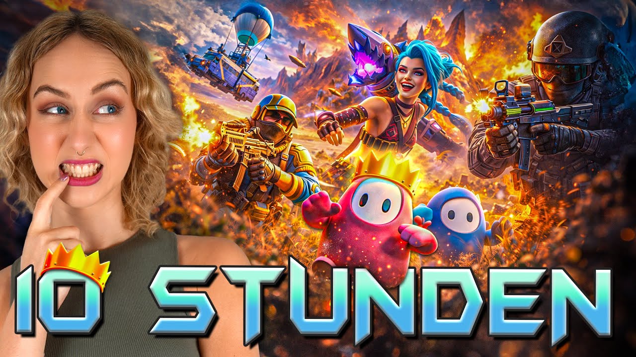 Die erste WIN CHALLENGE mit CS2, LOL, FALLGUYS und FORTNITE ☠️