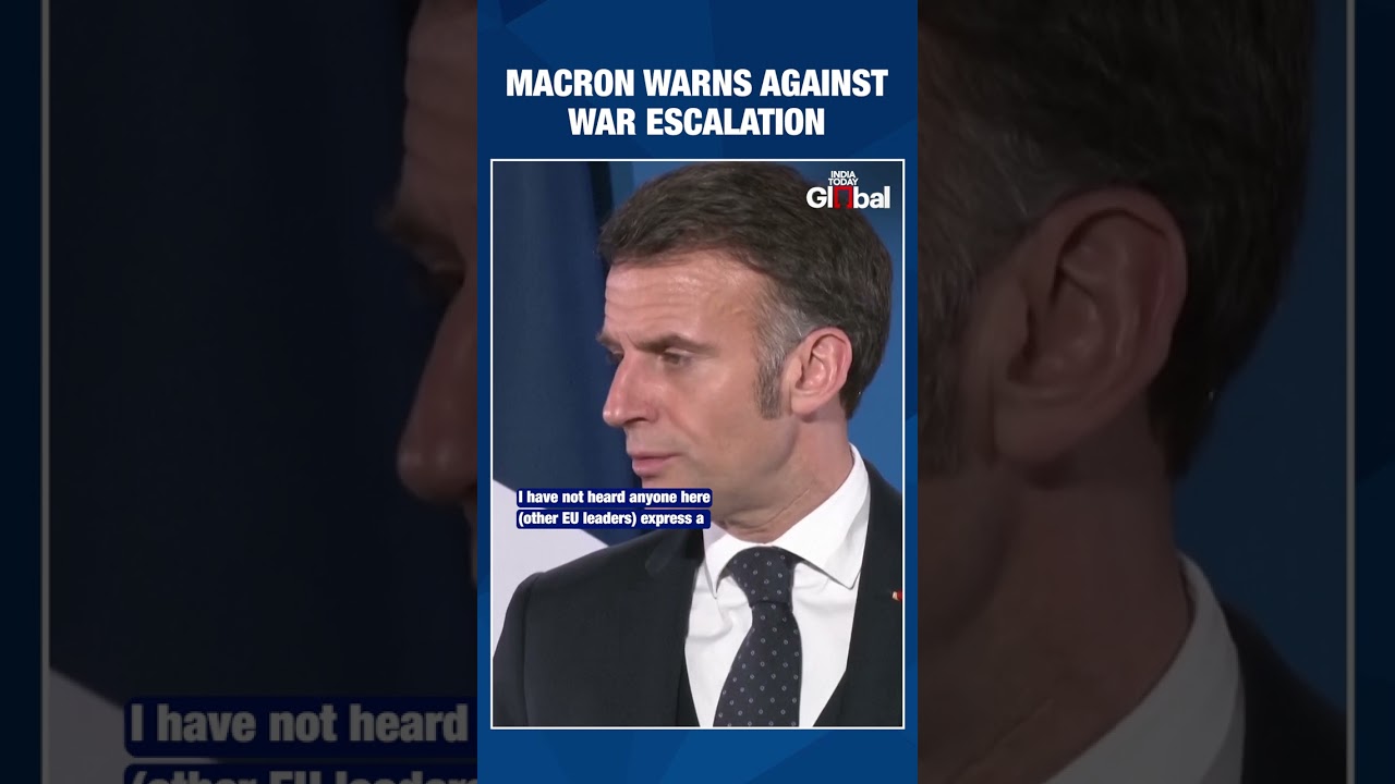 France Takes Defensive Stand as Macron Urges De-escalation in Escalating Middle East Conflict
