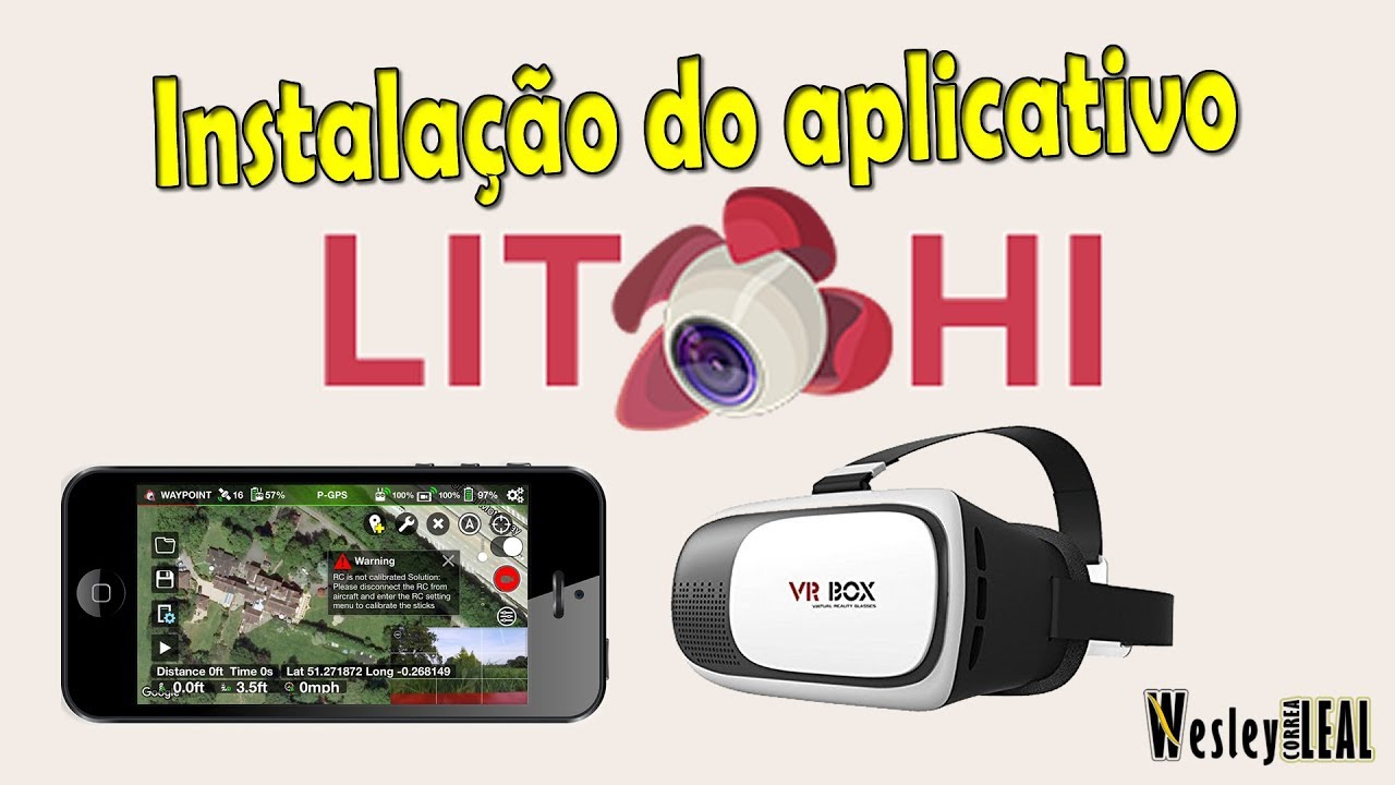 COMPRA E INSTALAÇÃO DO LITCHI - APLICATIVO PARA VOAR COM SEU DRONE DJI PHANTOM, SPARK, MAVIC, ...