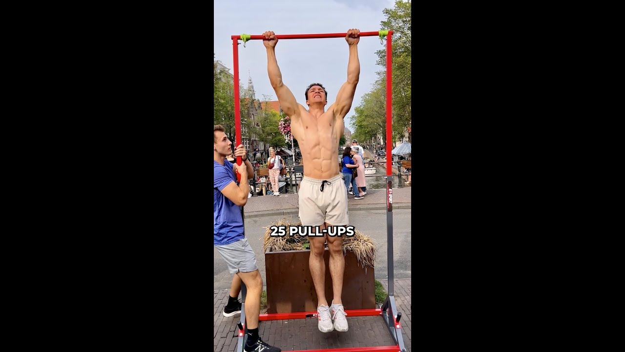 He Thought He Could Beat Him At Pullups 😅