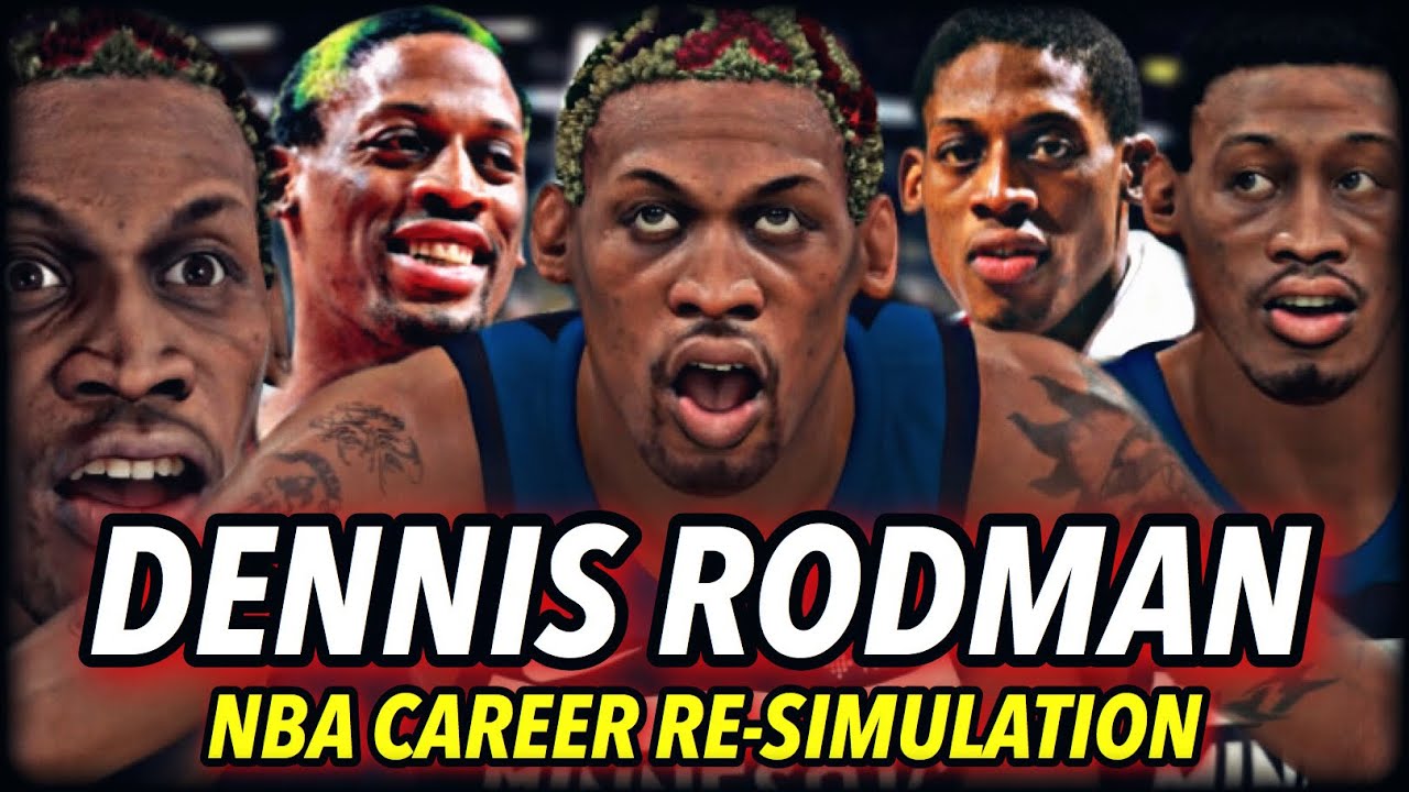 DENNIS RODMAN&rsquo;S NBA CAREER RE-SIMULATION | THE GREATEST DEFENDER & REBOUNDER EVER? | NBA 2K20