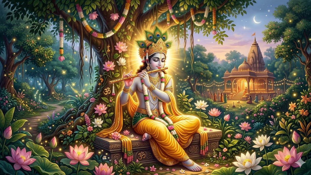 Hare Krishna Hare Hare      #krishna #devotional #goku #bhagti 