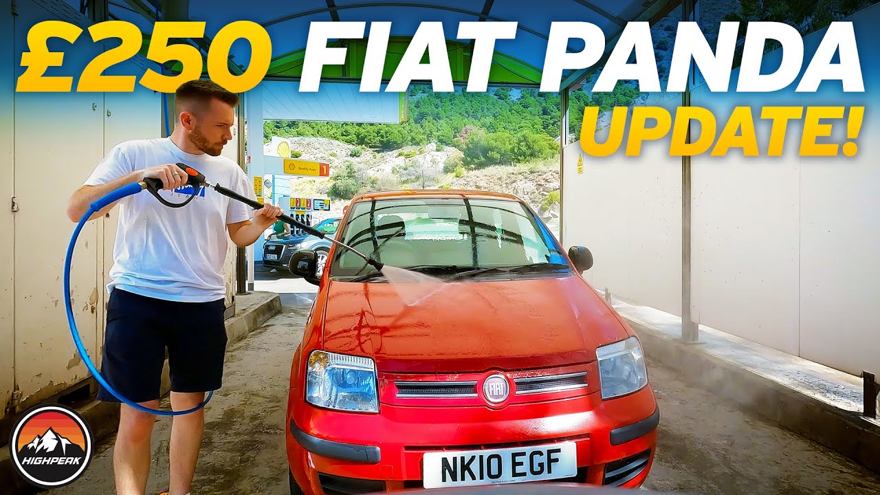 Обновление Fiat Panda за 250 фунтов стерлингов из Испании!