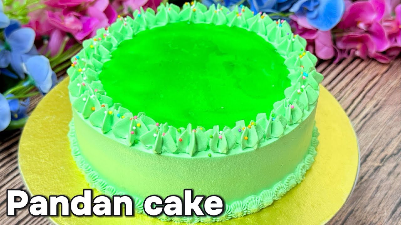 Pandan Cake Recipe || How to make Pandan Cake at home || Yummy and delicious Pandan Cake 
