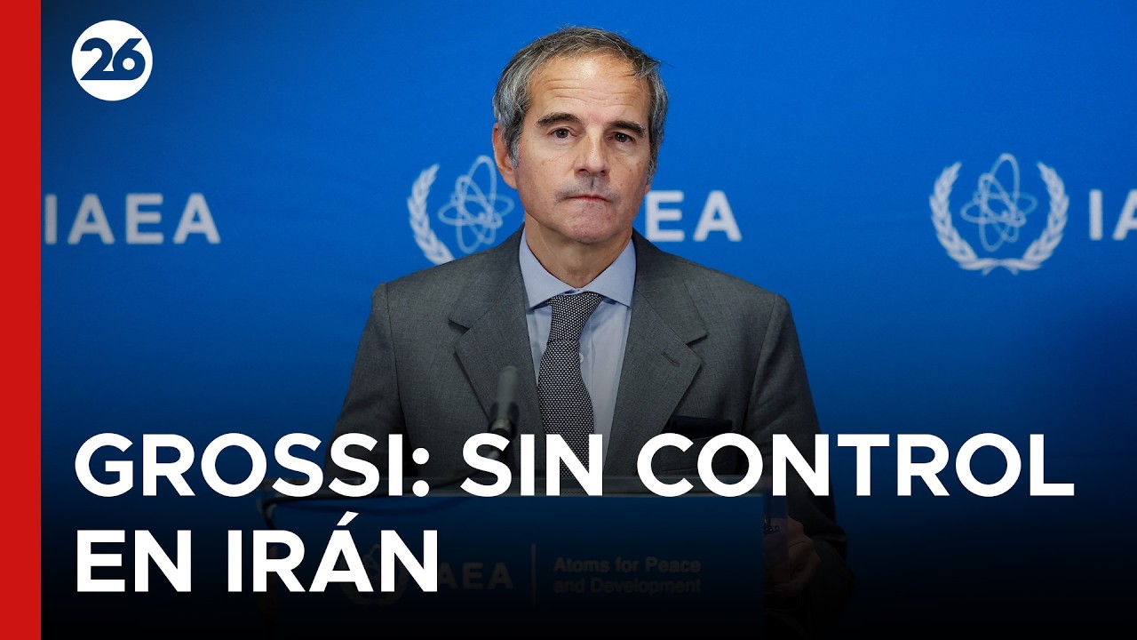 🚨 TITULAR DE LA OIEA | Grossi dice que no hay capacidad de controlar el desarrollo nuclear de Irán