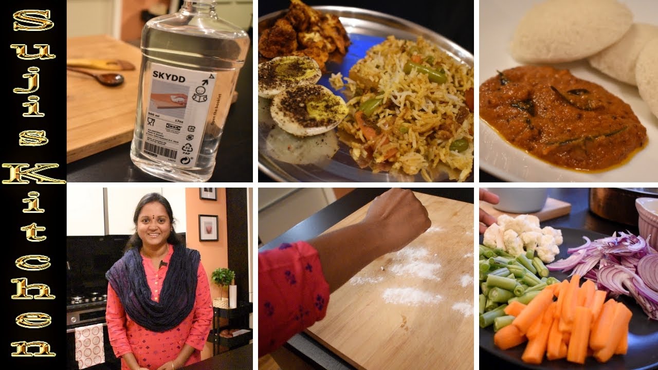 My Daily Routine Vlog|| ரொட்டீன் வ்லாக்||How to Clean wooden chopping board||Tasty breakfast & Lunch