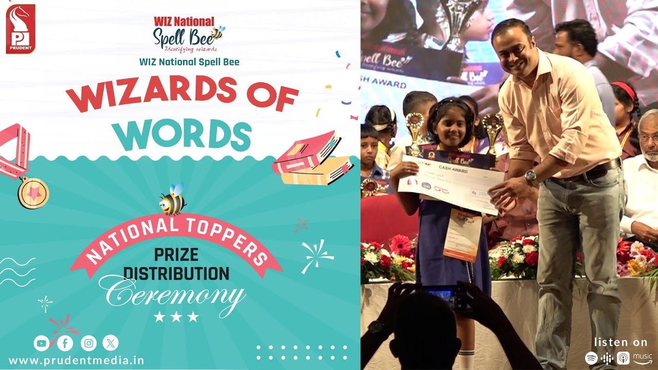 Wizards Of Words | Wiz Spelling Bee championship | Prudent | 190924