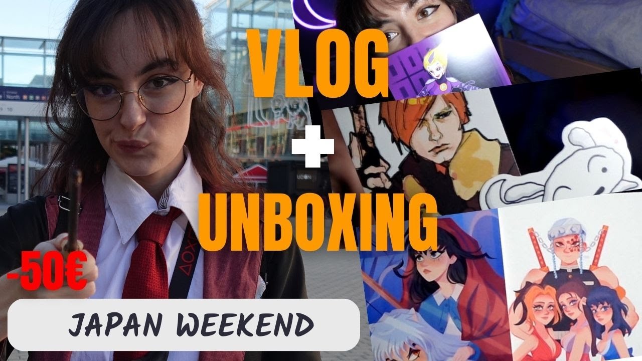 VLOG + UNBOXING JAPAN WEEKEND MADRID 2023 (SEPTIEMBRE) | NIAS