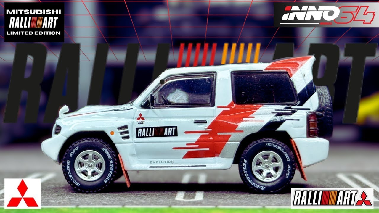 Mitsubishi Pajero Evolution by INNO64 [ Ralli Art Livery ]