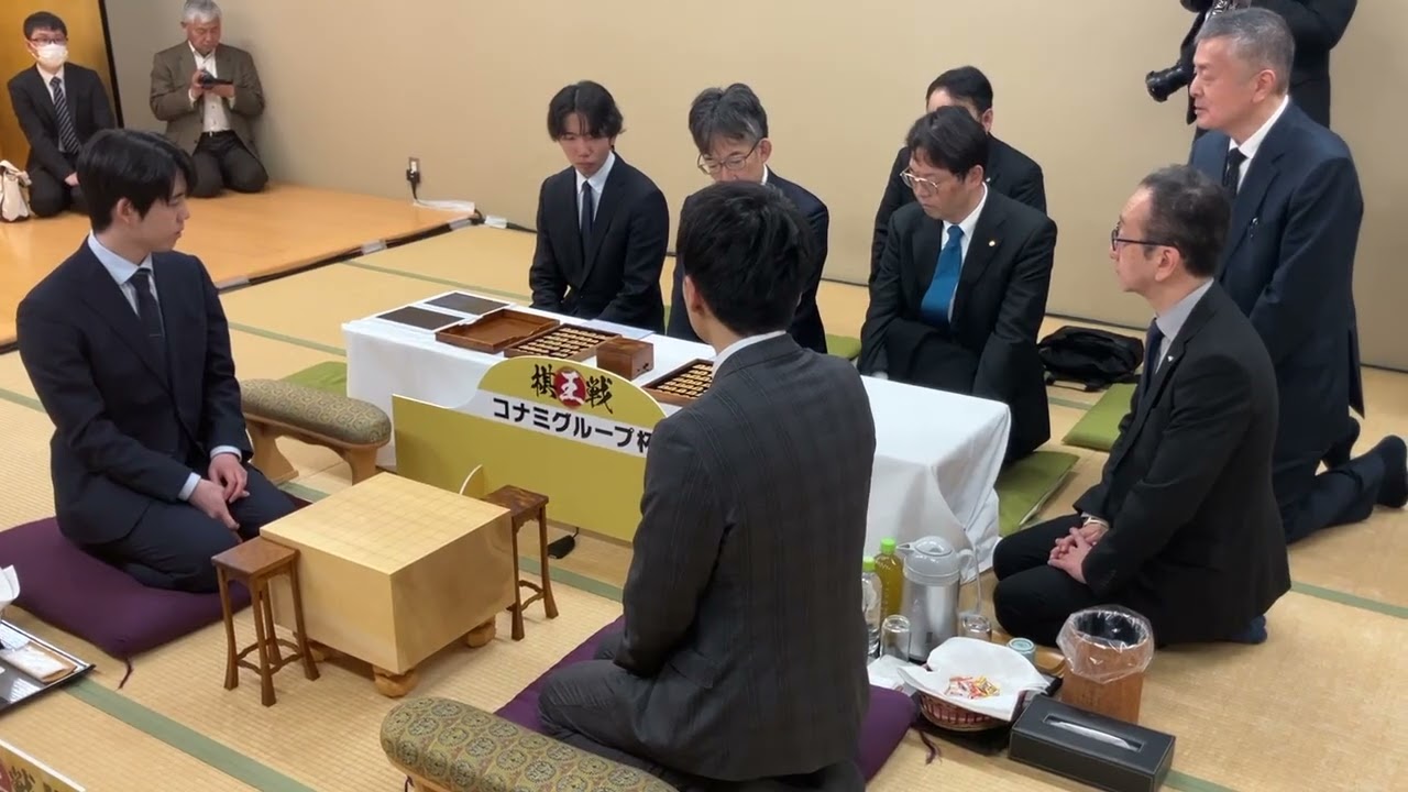 【棋王戦】対局場検分