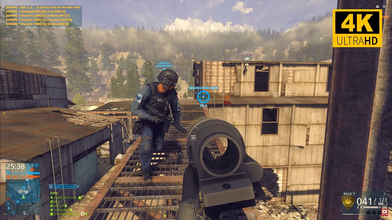 Battlefield Hardline | Train Dodge | Multiplayer Gameplay [4K 60FPS] PC 2024