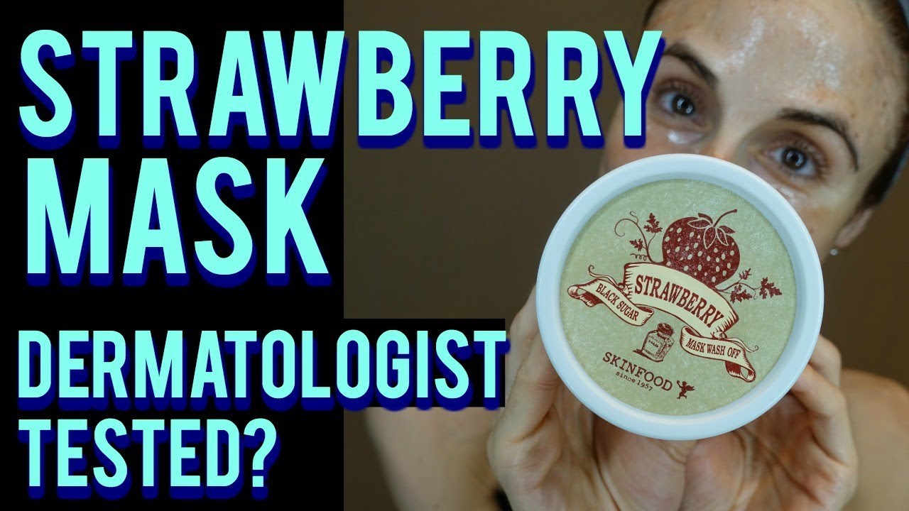 Skinfood Black Sugar Strawberry Mask: dermatologist's review