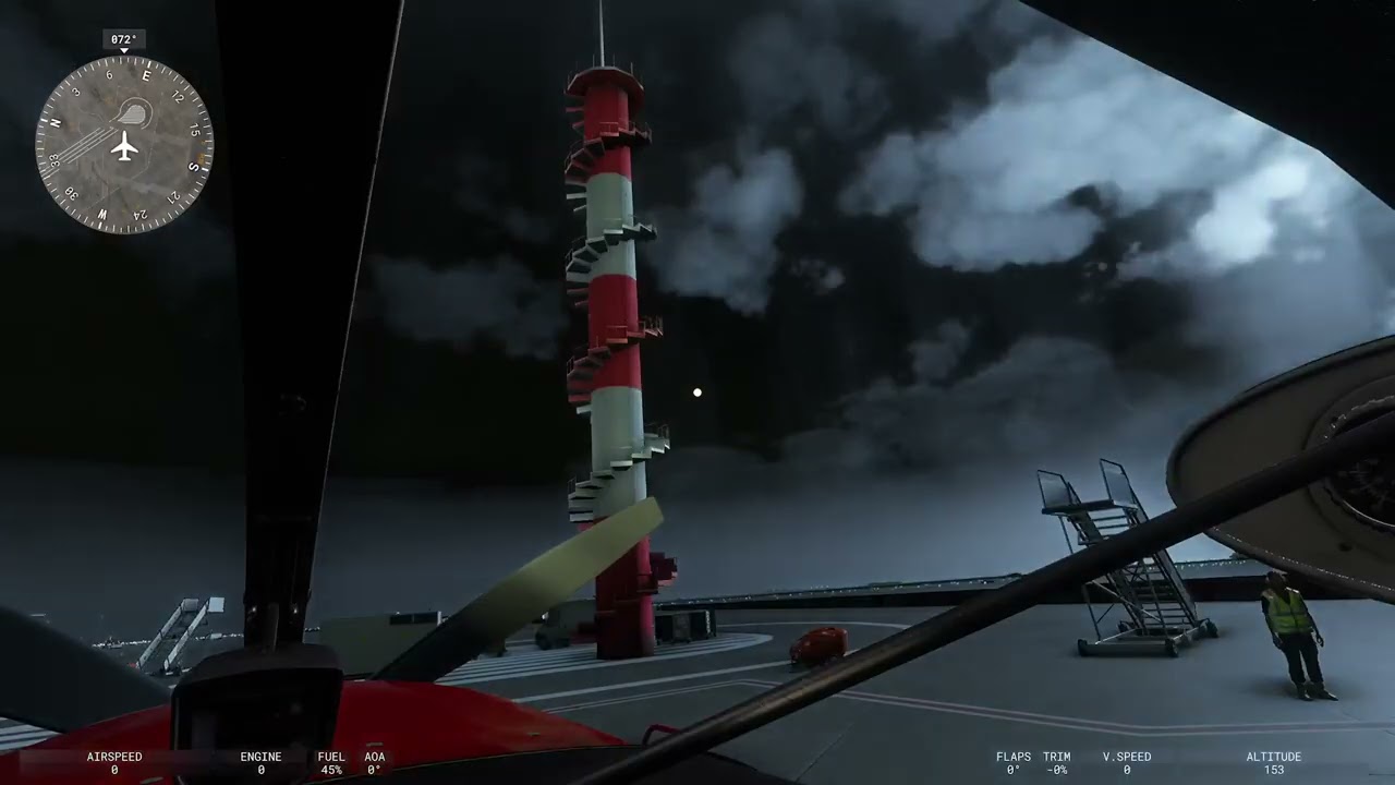 Microsoft Flight Simulator 2024 | XBox Series X | Lightning at Venice Airport