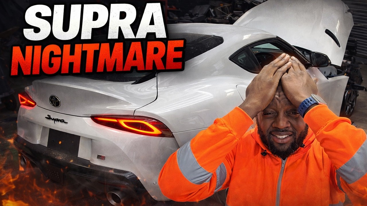 Fixing a wrecked TOYOTA SUPRA from japan is PI*SING ME OFF! WITH
